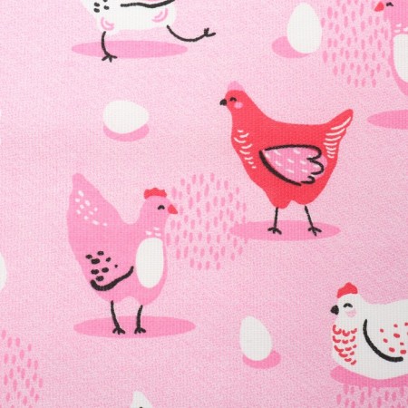 Catcelle kitchen. Dolyana "Chicken" 28x46 cm, Rogozhka, 100% HL, 160g/m2-2