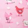 Catcelle kitchen. Dolyana "Chicken" 28x46 cm, Rogozhka, 100% HL, 160g/m2