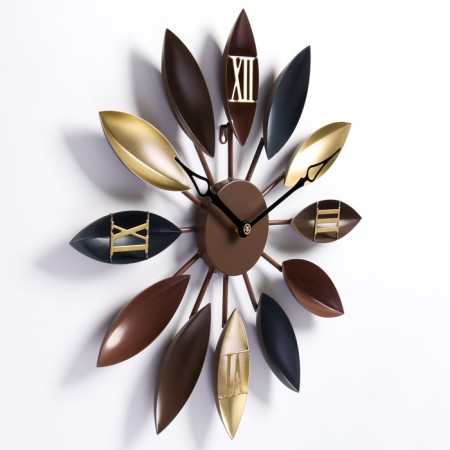 Wall clock, series: loft, smooth move, d-58 cm-1