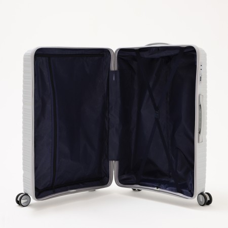 Big suitcase 28 ", lightning department, code castle, 4 wheels, gray color.-7