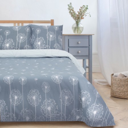 Bed linen "Ethel" 1.5 joint venture dandelions (view 2) 143*215 cm, 150*214 cm, 70*70 cm - 2 pcs-2