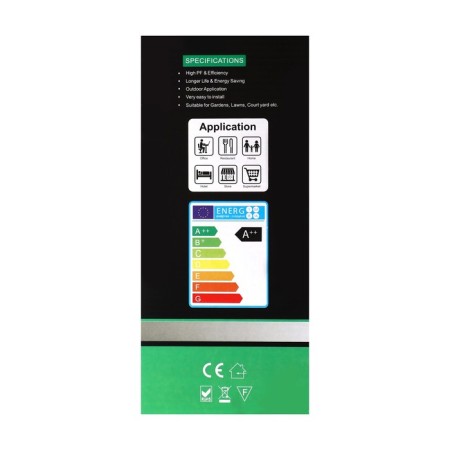 Facade lamp "Artcor", FSD-058, 24 W, 3000K, IP65, 220 V, plastic, black-9
