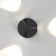 Lamp "Snack" 3xLED 3W 4000K IP66 Black 9.3x4.5x9.3 cm