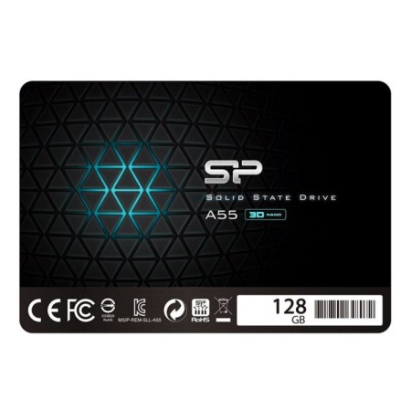 Drummer SSD Silicon Power SP128GBSS3A55S25, 128 GB, SATA III, 2.5 "