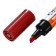 Permanent, double -sided, round, 5 mm/3 mm marker, red, calligrata 1150