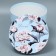 A set of hats 5 in 1, gift packaging, Flower Garden, 13 x 14 - 19.5 x 22 cm