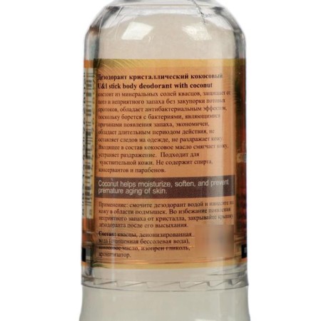 Deodorant Mineral Crystalline U & I, Coconut, 80 g-1