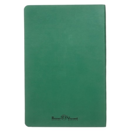 Diary Leduced A5, 136 MEGAPOLIS FLEX sheets, artificial leather cover, block 70 g/m2, green-8