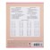 Notebook of 18 sheets in the Erichkrause "Pointes" cage, covered cardboard, 100%offset unit, mix