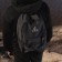 Backpack textile luxury x Onlytop, with pockets, black color