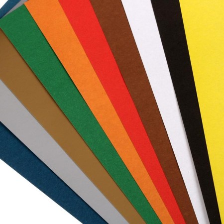 Cardboard color A4, 10 sheets, 10 colors, ZHK "Flower", 220 g/m, 1021735-2