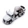 Metal “crane” truck, inertia, doors, light and sound are opened