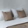 Set: a bedspread with pillowcases "Mary", size 230x250 cm, 45x45 cm - 2 pcs, color beige -brown