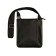 Male bag, lightning department, 1 external pocket, adjustable belt, black color