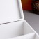 Gift box 34 × 21.5 × 10.5 cm wooden 3 departments, with a closing lid, a white brush