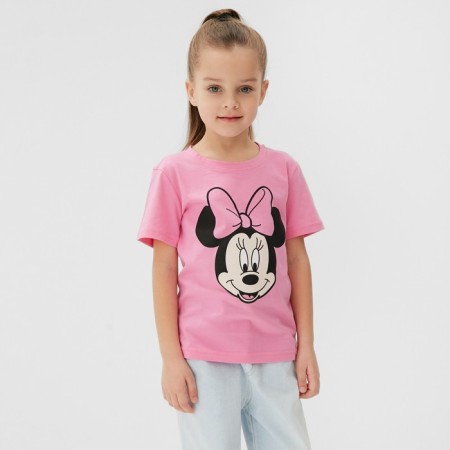 Children's T-shirt Disney "Minnie", height 110-116 (32), pink