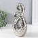 Souvenir Ceramics "Abstraction. Tentacles" silver 12.5x7x25 cm