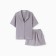 Пижама женская (рубашка, шорты) KAFTAN Basic р. 44-46, серый