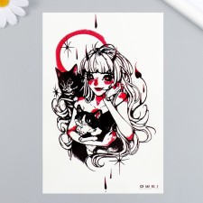 Tattoo on the body color 