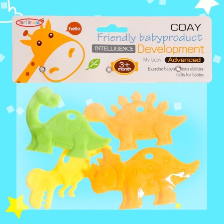 A set of teething for dinosauries tooths, 4 pcs.-6