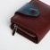 Women's wallet on a magnet, burgundy color