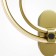 Bra Maytoni Mod357WL-L16BS3K, LED, 16 W, 40x300x340 mm, 950 lm, 3000k, brass