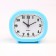 Clock - HELL WITHOULLE "Classic" on legs, discrete move, 10 x 8.5 cm, aa