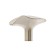 Hand button (mod. 1940), matte nickel color