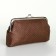 Cosmetic bag, brown color