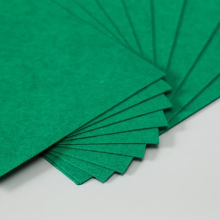 Hard felt 1 mm 20x30 cm green-2