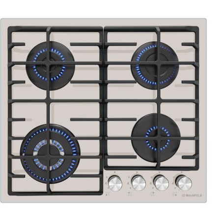 Hlect surface Maunfeld EGHG.64.63CBG/G, gas, 4 burners, beige