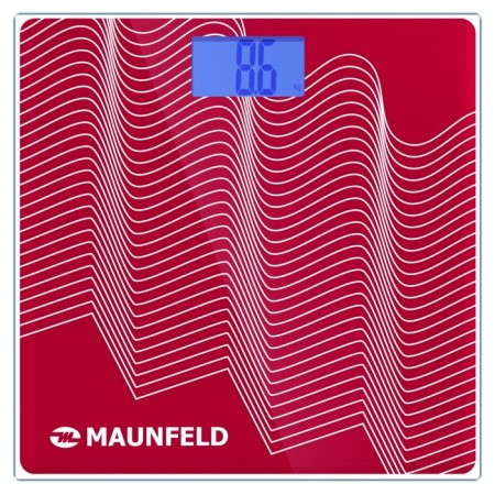 Floor Libra Maunfeld MBS-183G02, electronic, up to 180 kg, 1HAAA (in the set), red-1