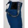 Ski-loving pants, size 42, dark blue color