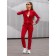 Female ishoi is a suit, size 44, burgundy color