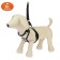 The train is adjustable breathing, reflective, size S (Osh 14-30; og 20-40 cm), black