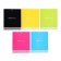 A notebook of 96 sheets in the Monocolor cage, cover coated cardboard, matte lamination, embossing, an offset block 65g/m2, mix