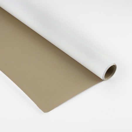 Artificial leather, with an adhesive base, 137 × 50 cm, 0.5 mm, beige color-2