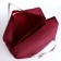 The bag is road, folding, lightning department, suitcase holder, outer pocket, burgundy color