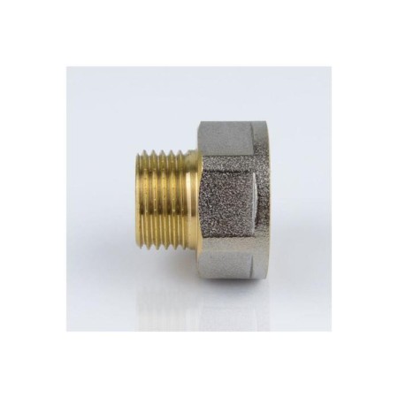 Aquasfera adapter 9021-07, 1 1/2 "x 3/4", internal/outer thread, nickel. brass-1