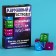 Chewing gum "Astrologer" in the form of a playing cube, taste: strawberries, watermelon, stake, 12 g.