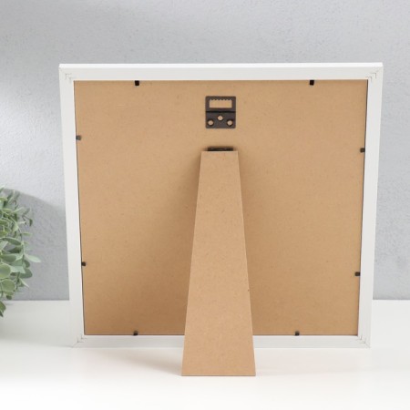 Photo frame MDF "Ellis" 30x30 cm, with Paspartt, white 76738-3
