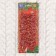 Christmas tree decoration "Balt - Red Brill" (set of 6 pcs) 7x5.5 cm, red