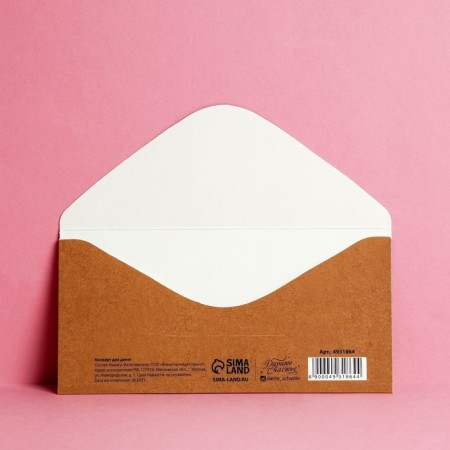 Money envelope "Happy Miracle", newborn, 16.5 x 8cm-2