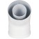 The chimney element Rommer RCA-6010-000045, divert is dialing, d = 60/100 mm, 45 °