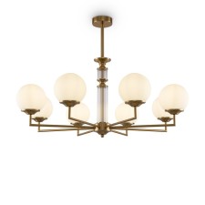 Caustra Freya Fr5185PL-08BS BOLAS, 805x805x610 mm, E27, 8x60W, brass color