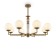Caustra Freya Fr5185PL-08BS BOLAS, 805x805x610 mm, E27, 8x60W, brass color