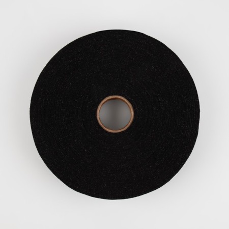 Non -woven ribbon, threaded, reinforced, 30 mm, 50 m, black color-2