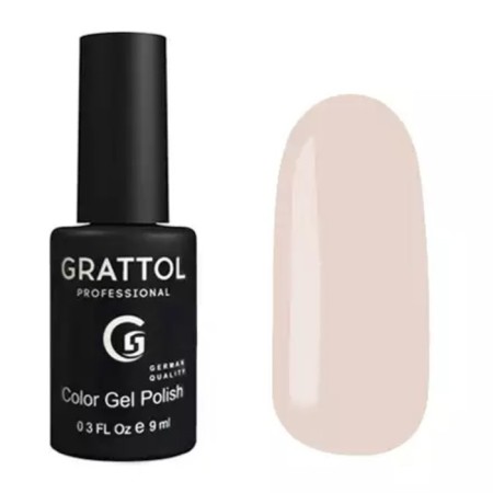 Grattol Color Gel Polish, No. 115 Biscuit, 9 ml