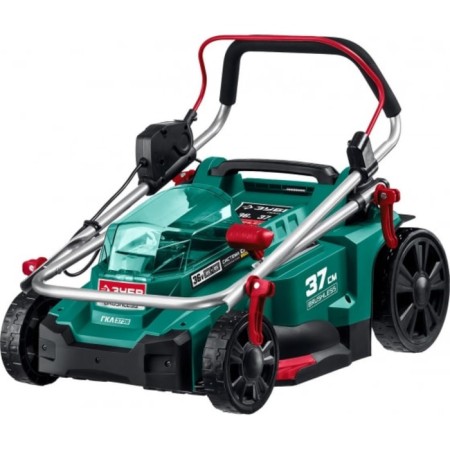 Lawn mower Battery bison GKL-3736, 36 V, Brightless engine, without batteries and zm, 35 liters-8