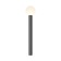 Landscape lamp Outdoor O598FL-01GR, 1x60W, 20x20x80 cm, e27, gray color.
